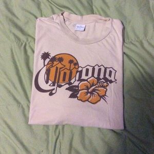 Cream colored Corona T-shirt